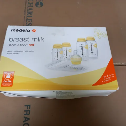 MEDELA BREAST MILK STORE AND FEED SET