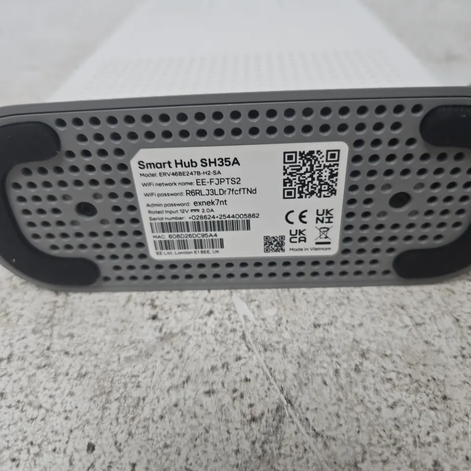 EE SMART HUB SH35A ROUTER – MODEL ERV46BE247B-H2-SA
