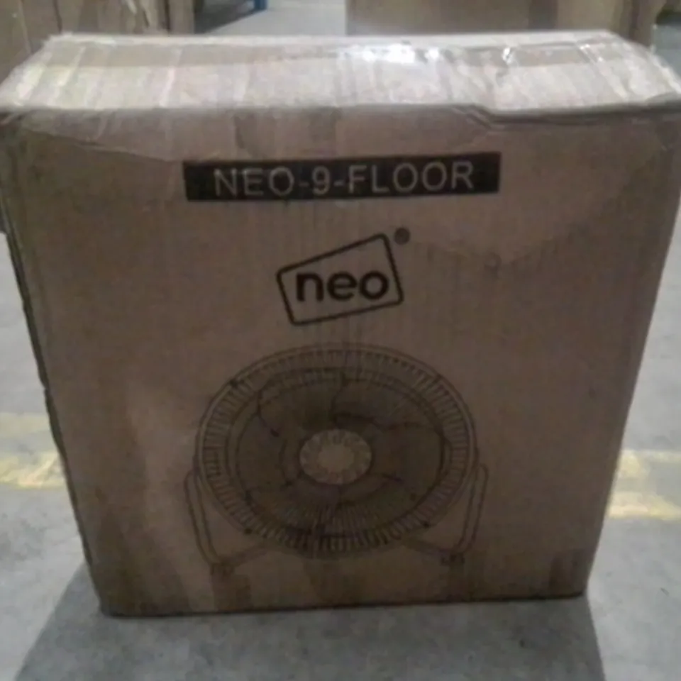 BOXED NEO 9" FLOOR FAN