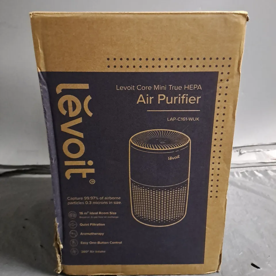 LEVOIT CORE MINI TRUE HEAP AIR PURIFIER - LAP/C161/WUK