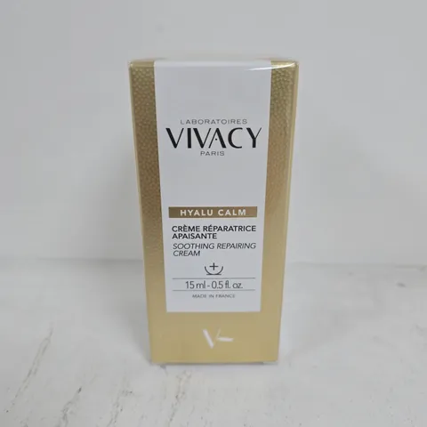 BOXED AND SEALED VIVACY MADAME HYALU CALM SOOTHING REPAIRING CREAM (15ML)