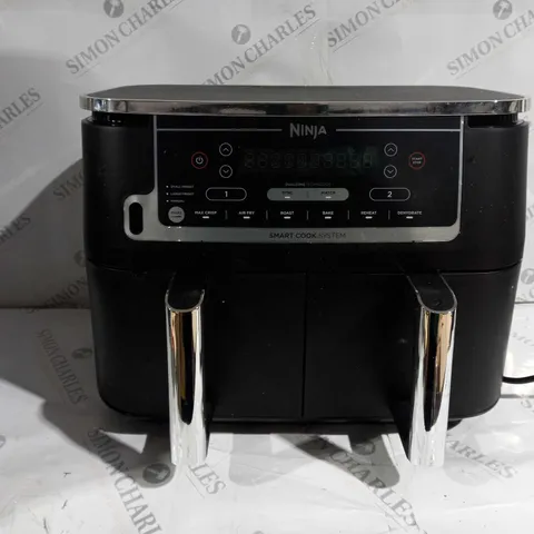 BOXED NINJA FOODI MAX 9.5L DUAL ZONE AIRFRYER AF451UK