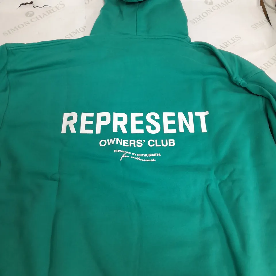 REPRESENT OWNERS CLUB IN TEAL - XL
