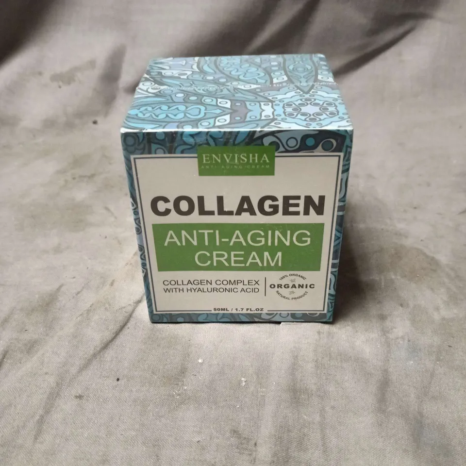 ENVISHA COLLAGEN ANTI AGEING CREAM 50ML. SEALED