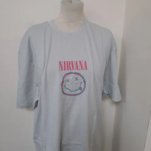 NIRVANA BAND LOGO T-SHIRT SIZE XS