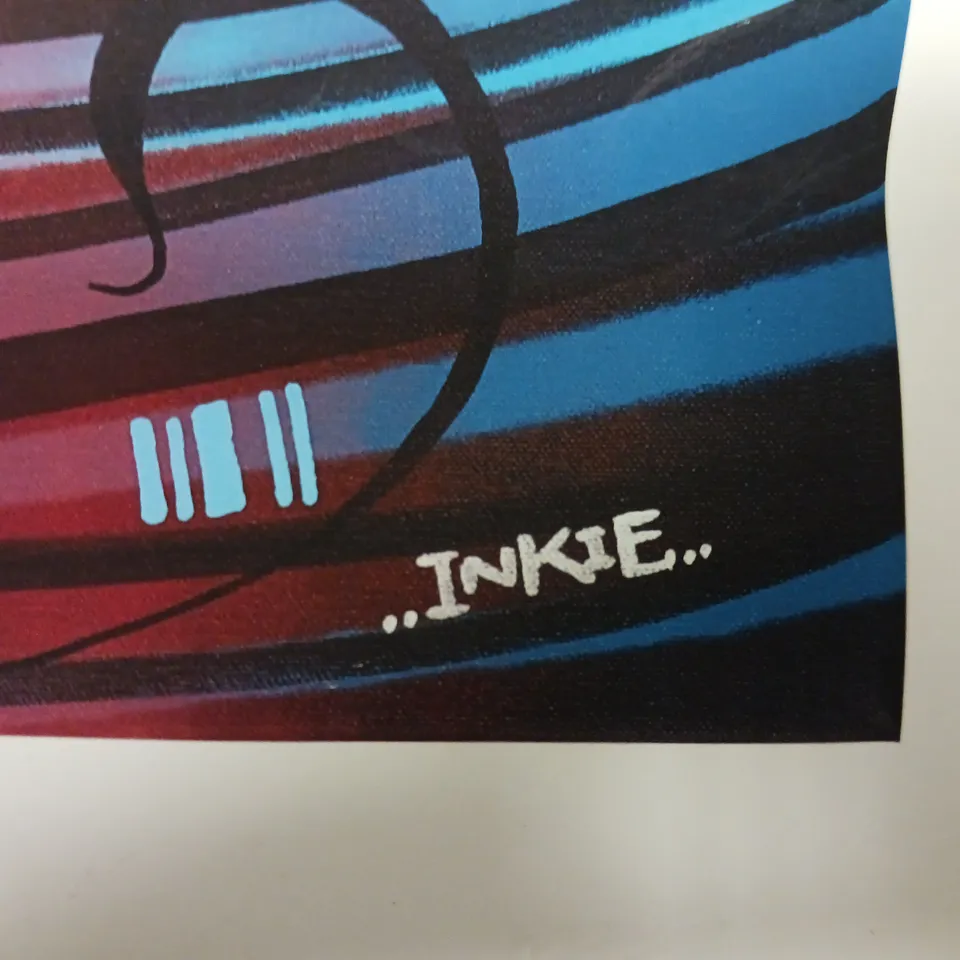INKIE SIGNED ART PRINT