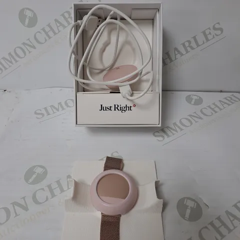 BOXED EMBR LABS WAVE 2 COOLING & WARMING WRISTBAND IN ROSE GOLD