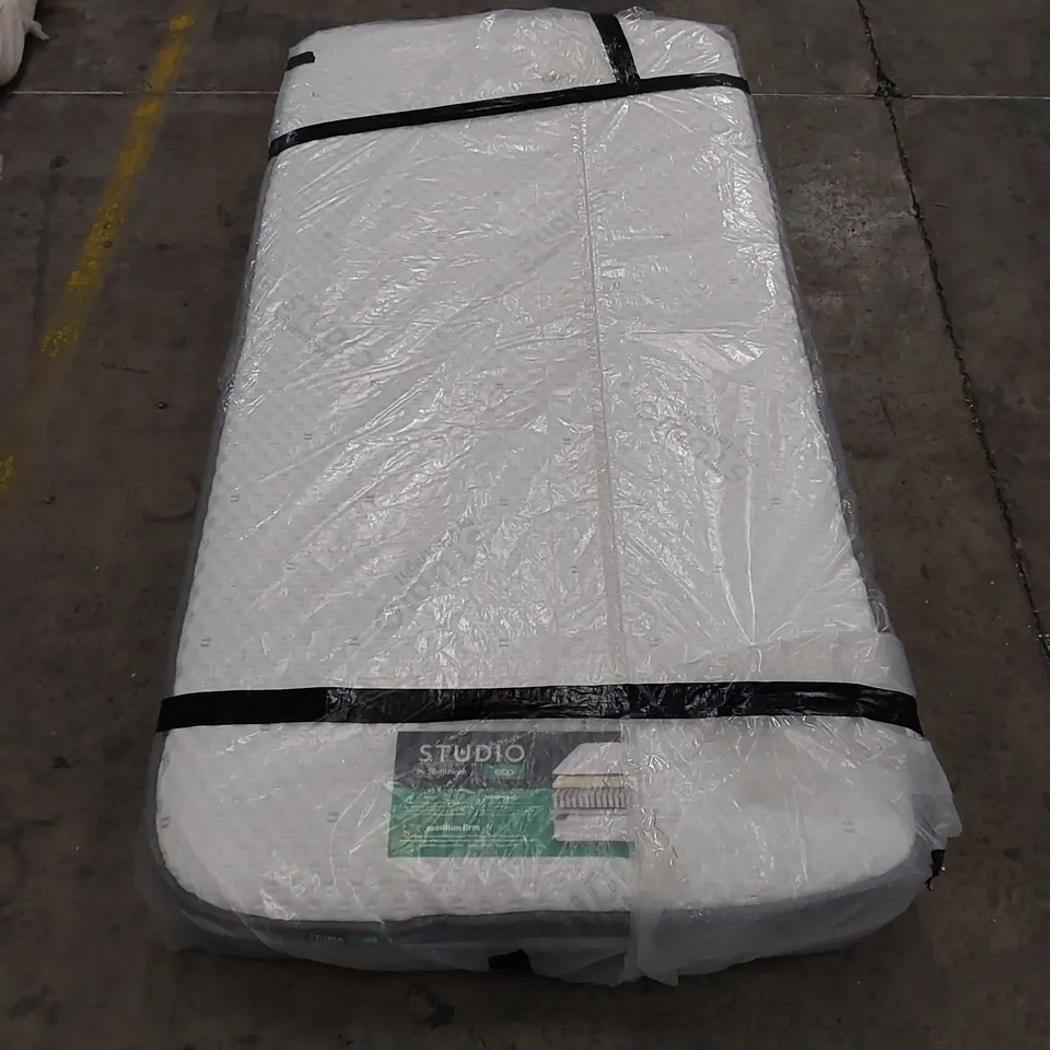 QUALITY BAGGED STUDIO BY SILENTNIGHT MEDIUM FIRM 3' SINGLE MATTRESS 