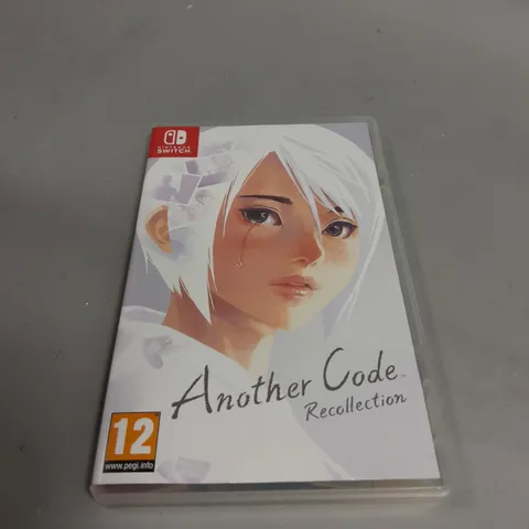 ANOTHER CODE RECOLLECTION FOR NINTENDO SWITCH