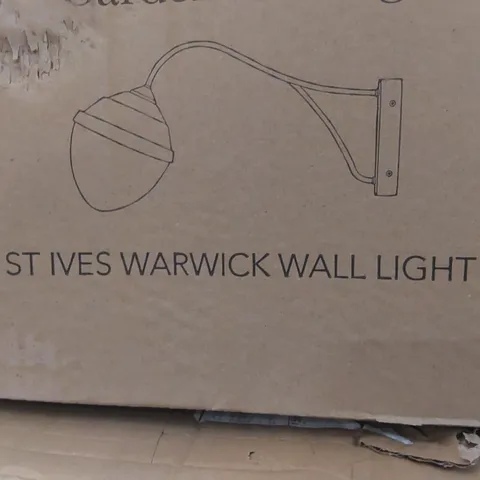 BOXED ST IVES WARWICK WALL LIGHT