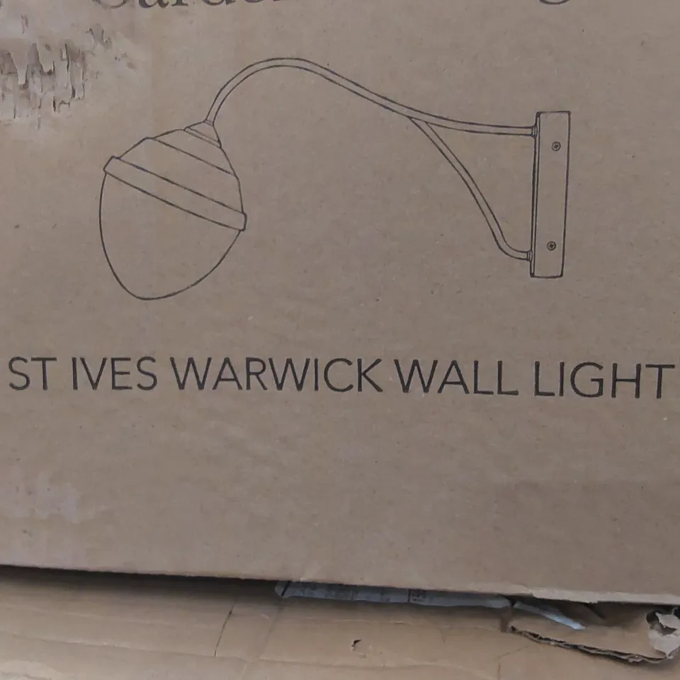 BOXED ST IVES WARWICK WALL LIGHT