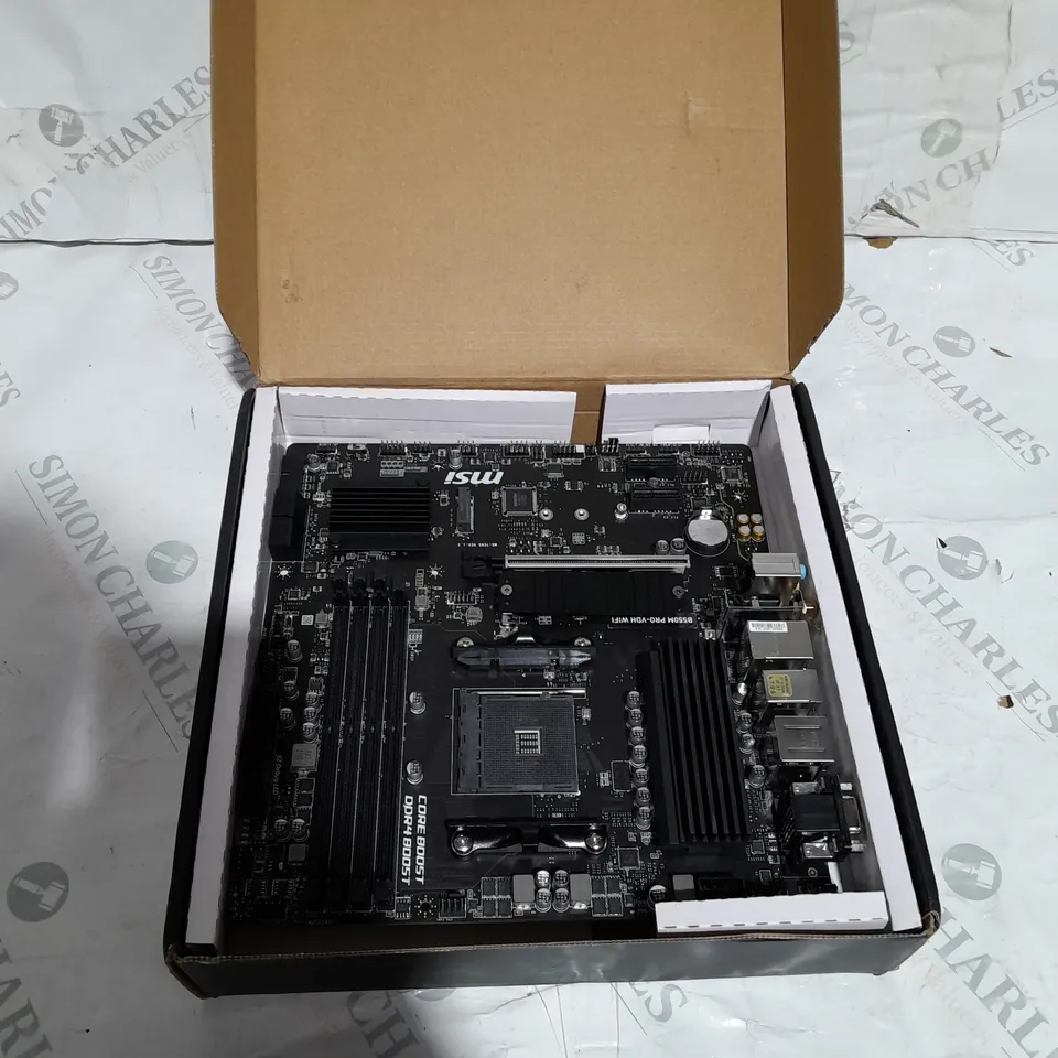 MSI B550M PRO AMD MOTHERBOARD 