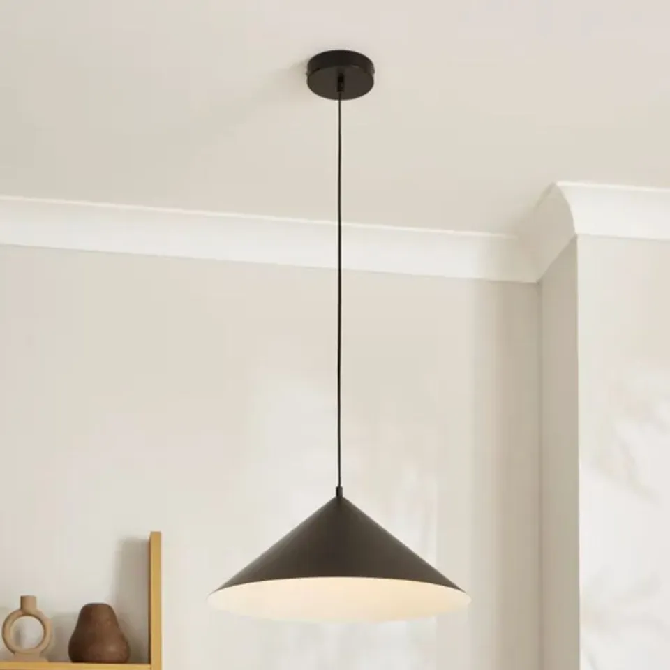 BOXED EDITED LIFE INDUSTRIAL LED PENDANT LIGHT - BLACK