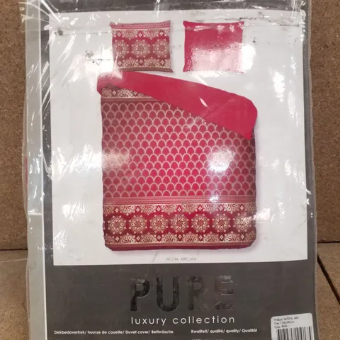 PURE LUXURY COLLECTION DUVET COVER SET 135×200CM - PINK