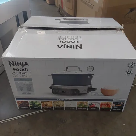 BOXED NINJA FOODI COMPACT RICE & SLOW COOKER 