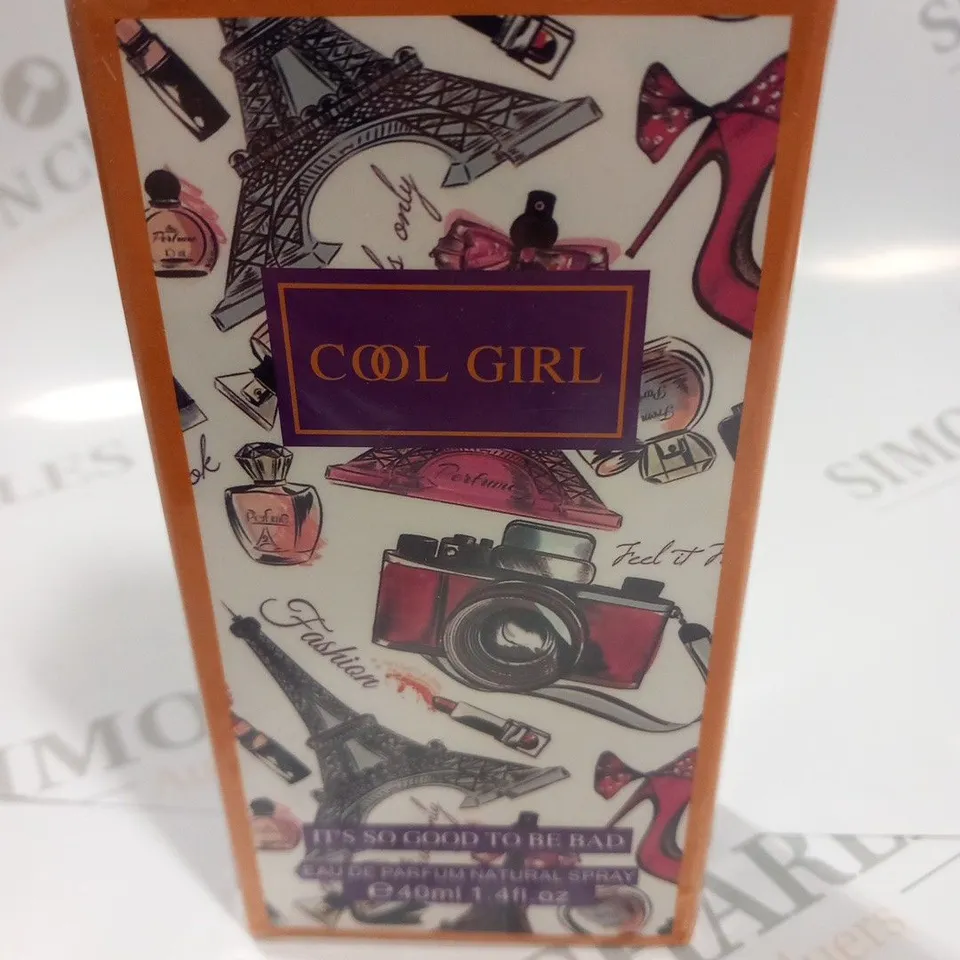 BOXED AND SEALED COOL GIRL IT'S SO GOOD TO BE BAD EAU DE PARFUM 40ML