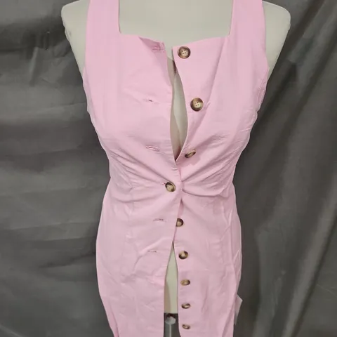 NOBODY'S CHILD PERI MINI DRESS IN PINK SIZE 8