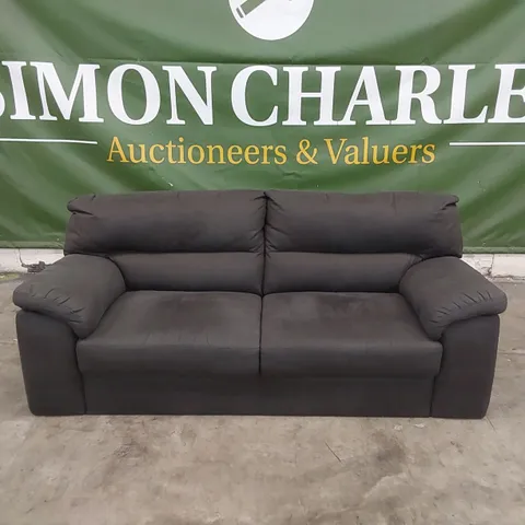 DESIGNER DANIELLE 3 SEATER FABRIC UPHOLSTERED SOFA