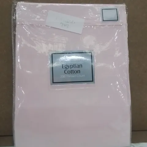 BRAND NEW BELLEDORM EGYPTIAN COTTON DOUBLE FLAT SHEET  -PINK-