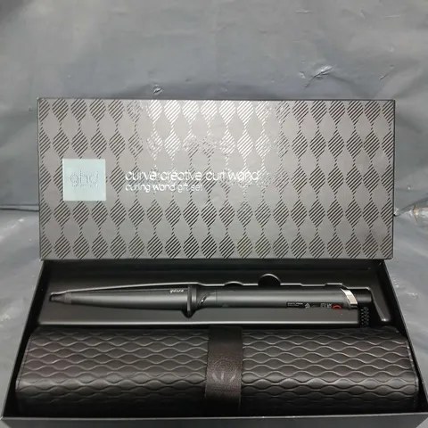 BOXED GHD CURL CREATIVE CURLING WAND 