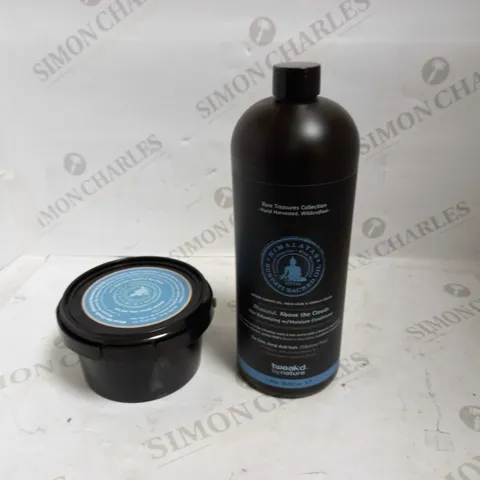 TWEAKD BY NATURE MOISTURE CONDITIONER & CLEANSING SCRUB