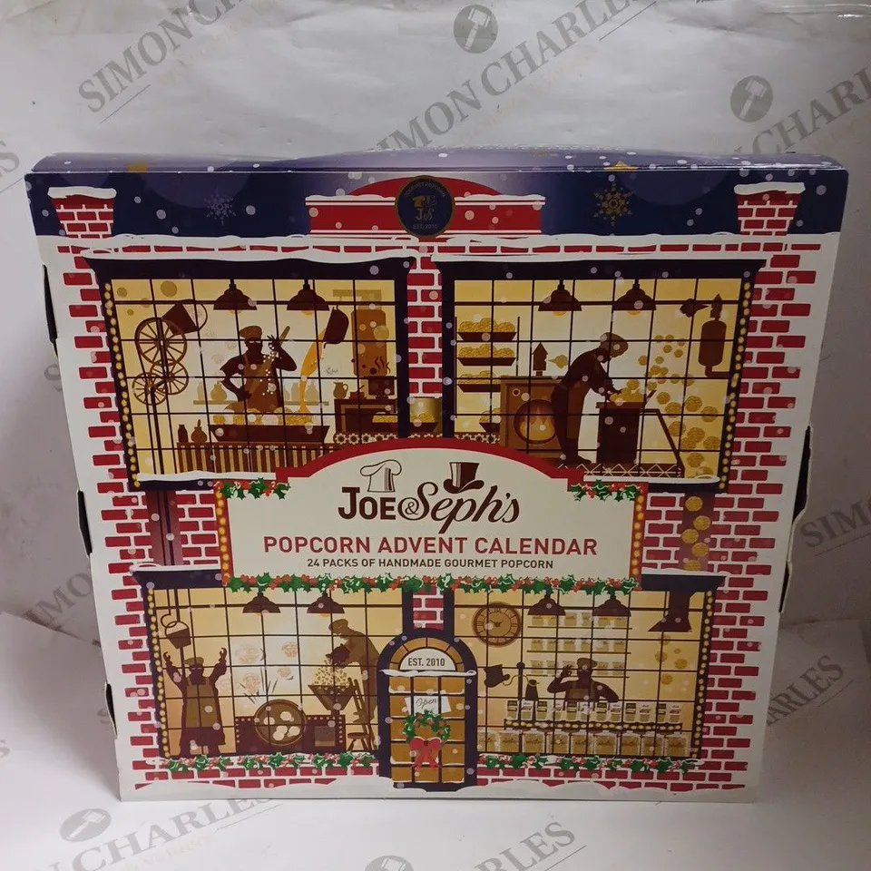 BOXED JOE & SEPH'S POPCORN ADVENT CALENDAR 