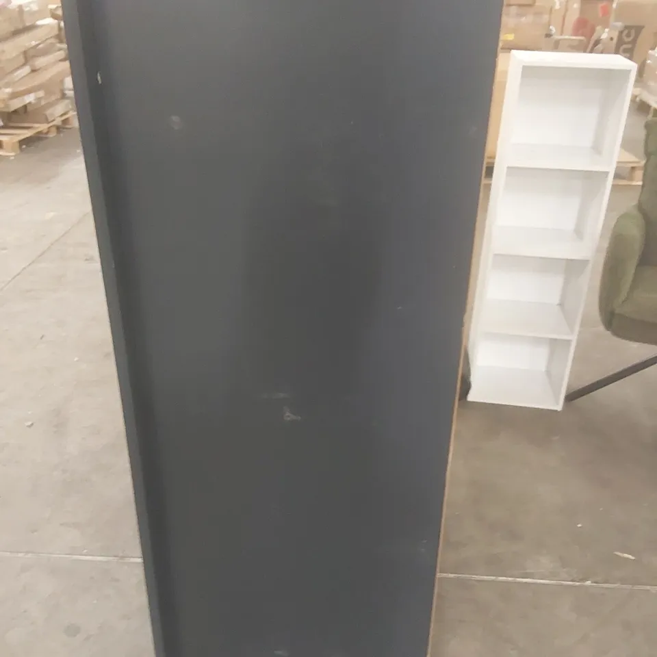 NAPANOCH 2 DOOR WARDROBE FINISH: NAVY