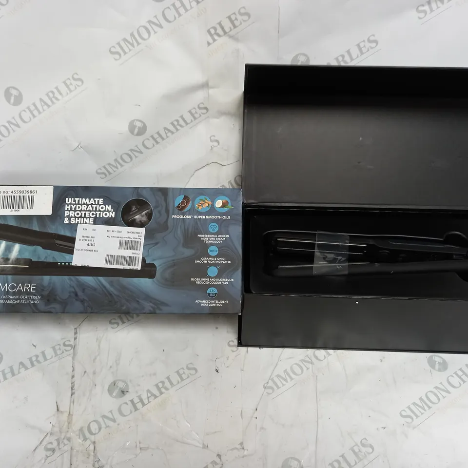 REVAMP PROGLOSS STEAMCARE HAIR STRAIGHTENERS 