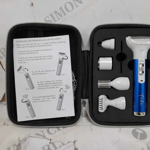 TILI 5-IN-1 MULTI-FUNCTION HAIR REMOVAL KIT - NAVY BLUE