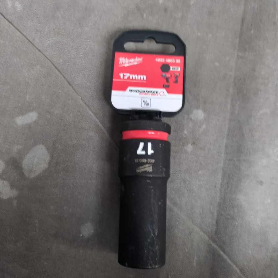 Milwaukee Shockwave 17mm Impact Socket – Carded