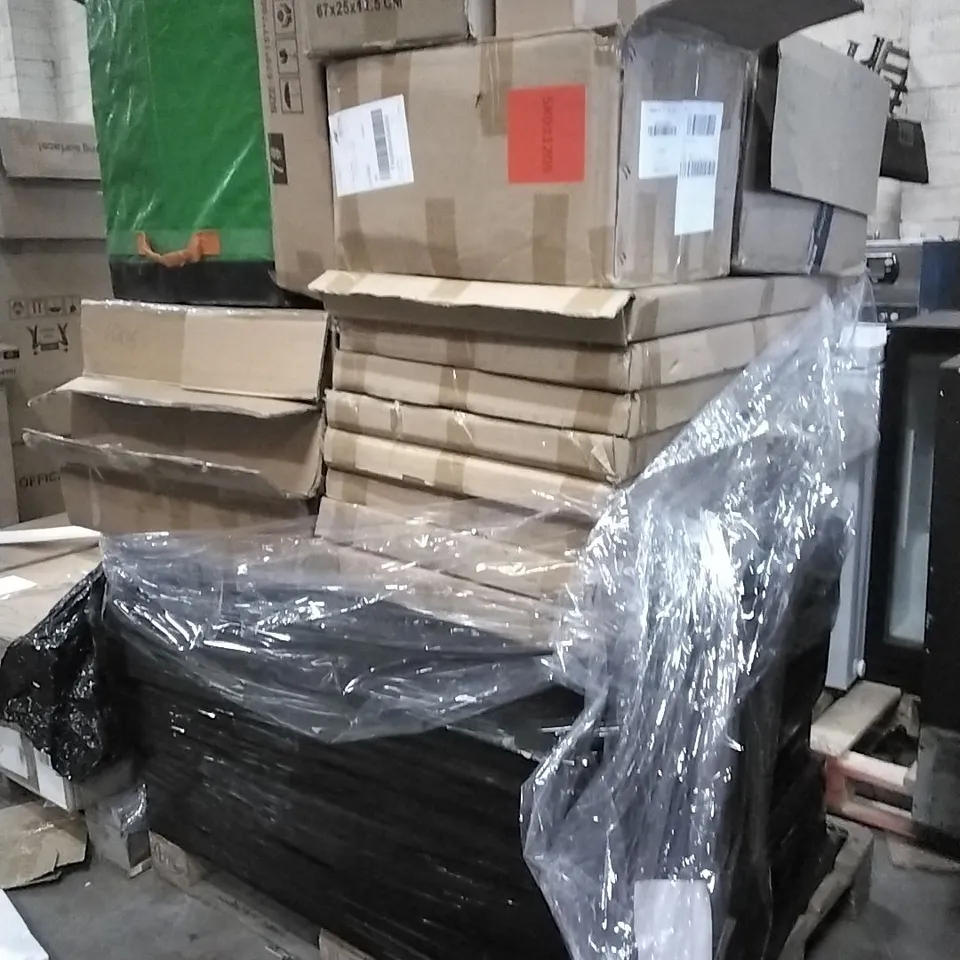 PALLET TO INCLUDE ADJUSTABLE MOBILE COMPUTER DESKS,BAMBOO FOLDING LAPTOP TABLE, GLASS SCREEN PRO TEMPERED ETC...ETC...