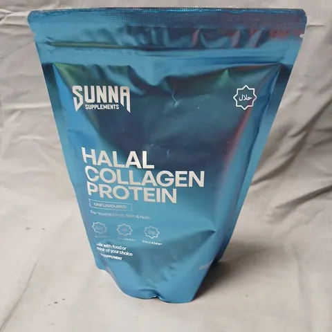 SUNNA SUPPLEMENTS HALAL COLLAGEN PROTEIN – UNFLAVOURED (POWDER)