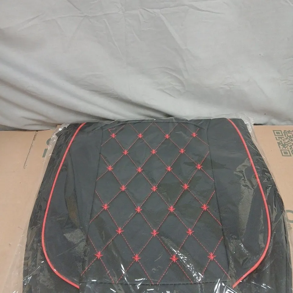 CAR SEAT COVER RED AND BLACK