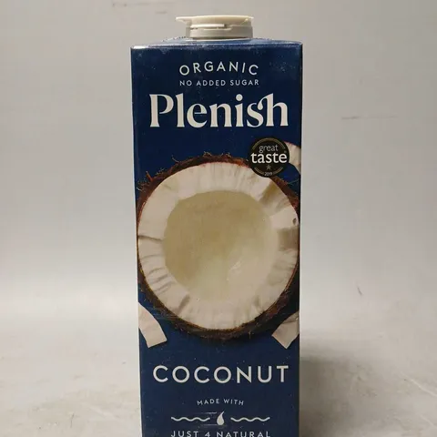 TOTE OF 8 ORGANIC PLENISH COCONUT WATER