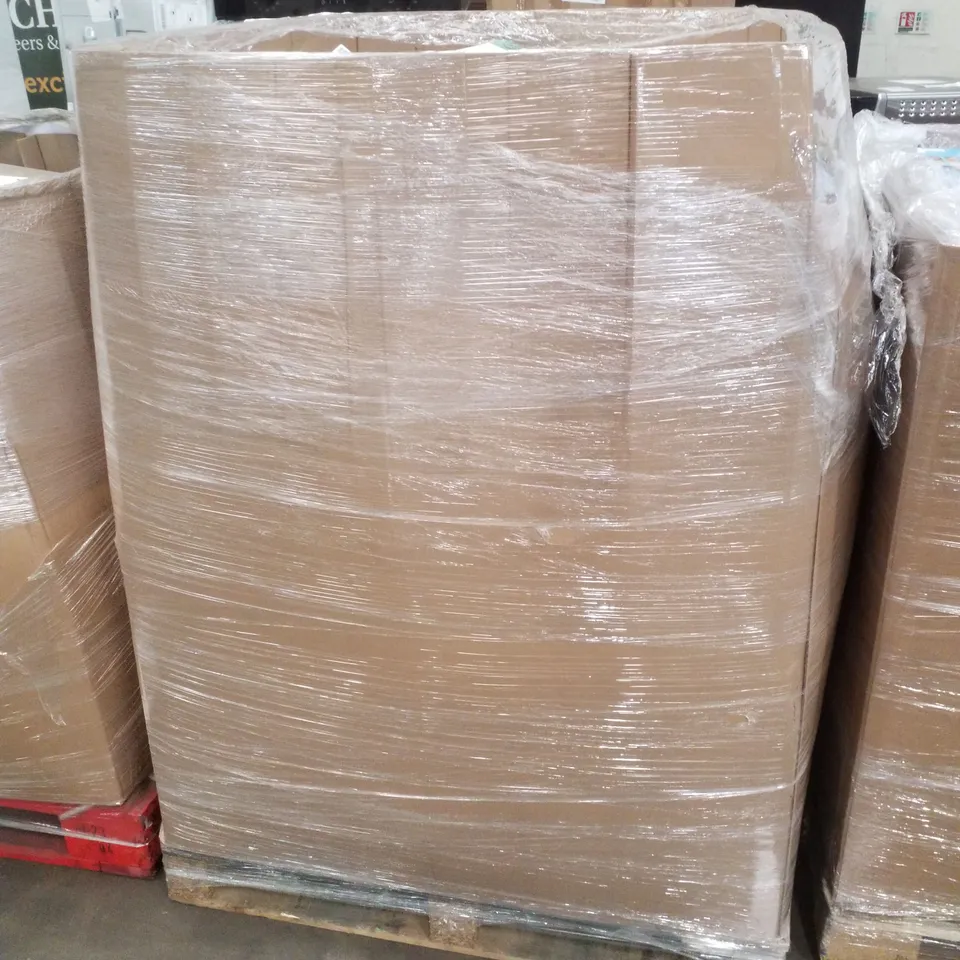 PALLET CONTAINING ASSORTED ELECTRICAL RETURNS INCLUDING HP DESKJET2810E PRINTER, POLAROID 120W SOUNDBAR, WIRELESS KEYBOARD, AERIAL, BLUETOOTH NECKBAND, GAMING KIT