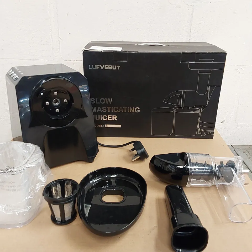 BOXED LUFVEBUT B5100 SLOW MASTICATING JUICER - 250W (1 BOX)