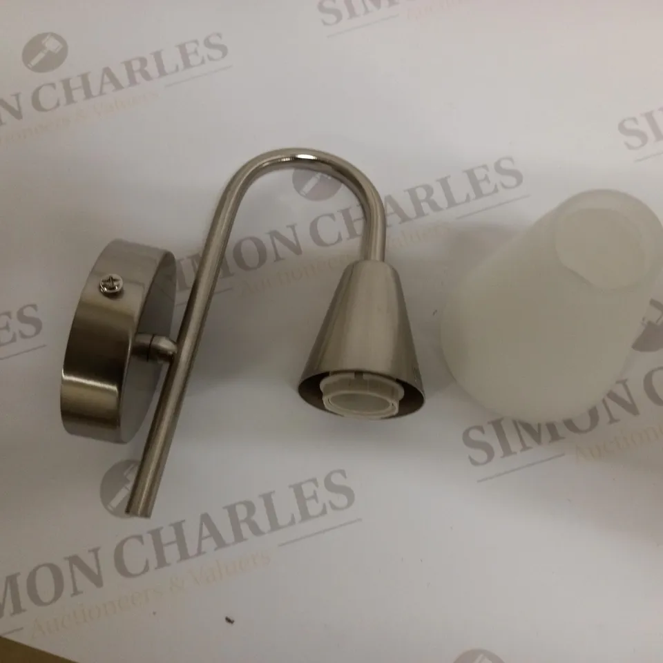 JOHN LEWIS ANYDAY LULU WALL LIGHT - BRUSHED CHROME