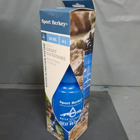 BOX OF APPROXIMATELY 15 SPORT BERKEY WATER FILTRATION SYSTEM