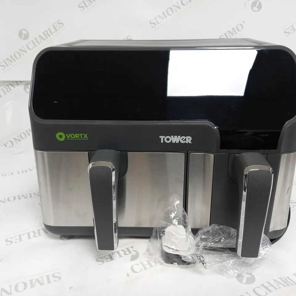 BOXED TOWER VORTEX T17099 ECO DUO DIGITAL AIRFRYER