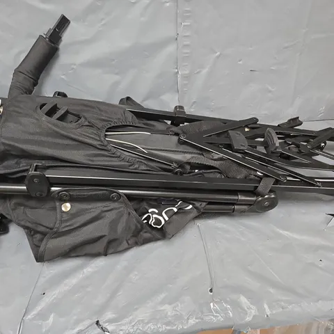 CUGGL PRAM IN BLACK/BLUE - COLLECTION ONLY