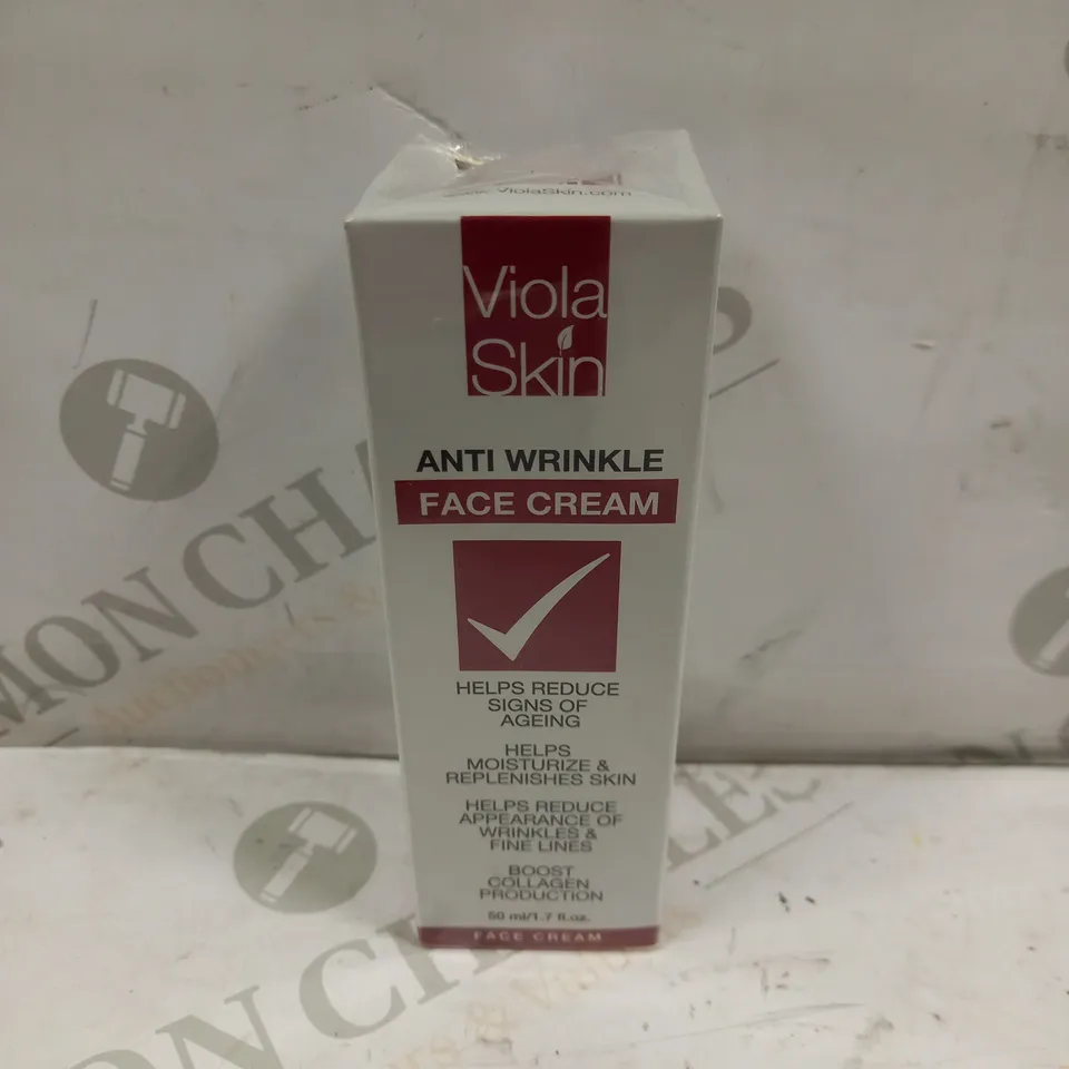SEALED VIOLA SKIN ANTI WRINKLE FACE CREAM