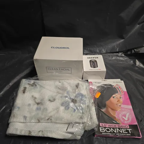 APPROXIMATELY 20 ASSORTED COSMETICS ITEMS TO INCLUDE SHAVERS , STRAIGHTENERS, ETC  