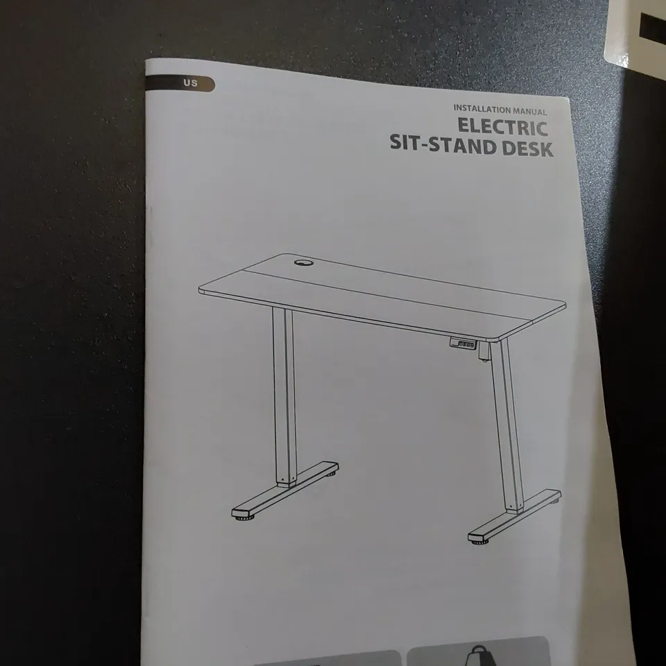BOXED ELECTRIC SIT/STAND DESK