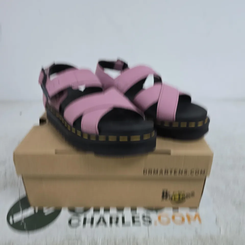 DR MARTENS VOSS II DUSTY ROSE SANDALS UK 5 BOXED