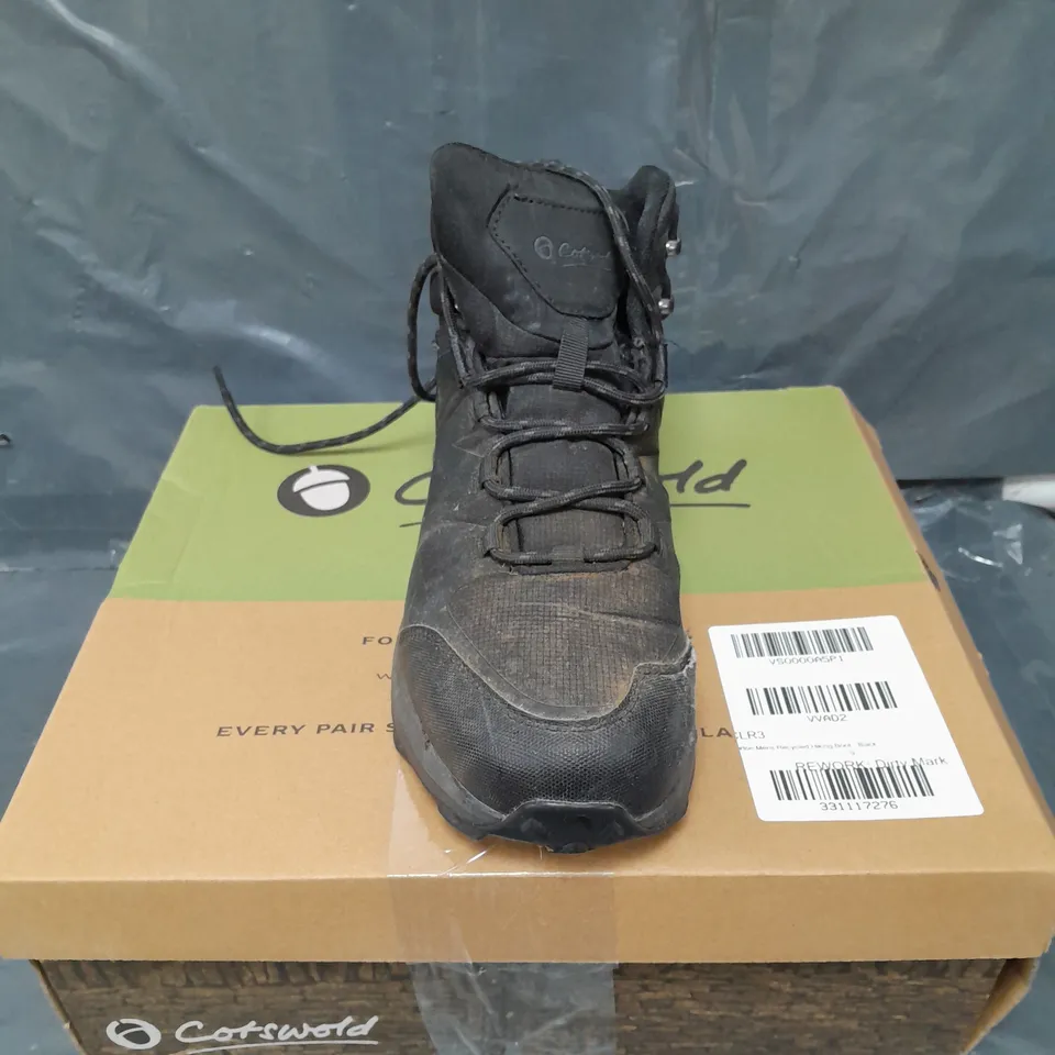 COTSWOLD HORTON MENS HIKING BOOT - BLACK - 9