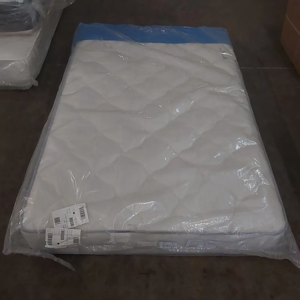 QUALITY BAGGED 120CM AIRSPRUNG MICRO QUILT SMALL DOUBLE MATTRESS RRP £209