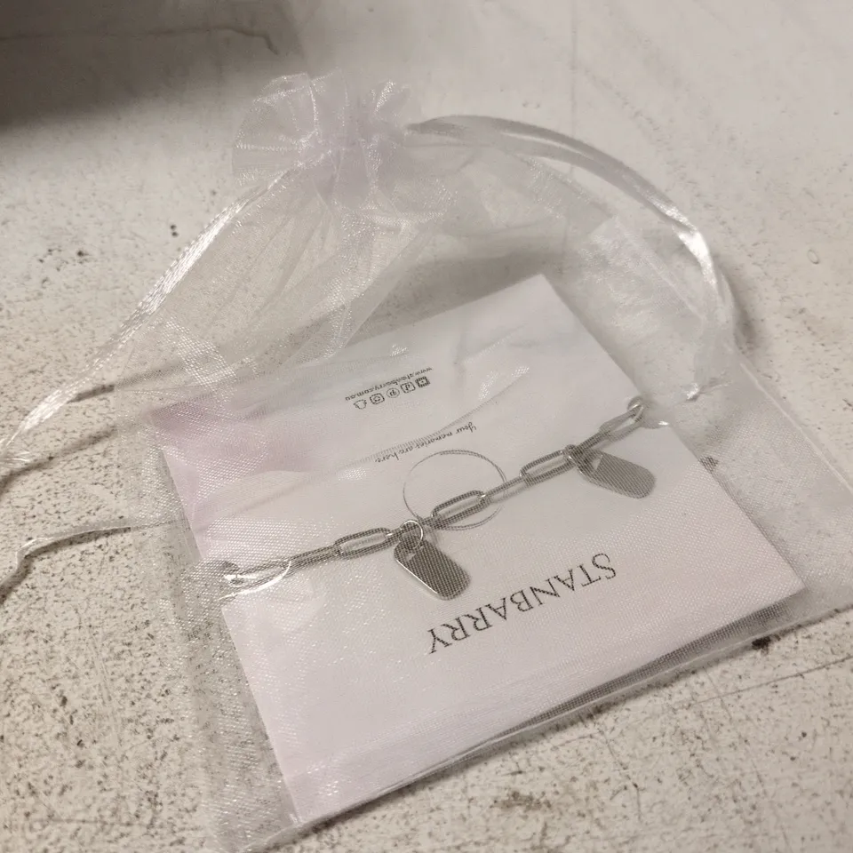 STANBERRY BRACELET/NECKLACE WITH TWO PENDANT LINKS