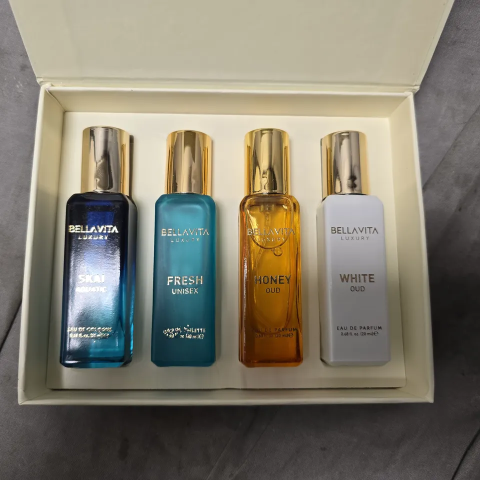 BOXED BELLAVITA LUXURY UNISEX PERFUME GIFT SET