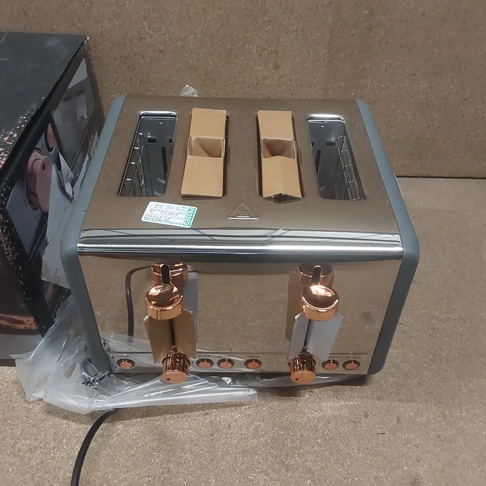 BOXED TOWER T20051RGG CAVALETTO 4 SLICE TOASTER 