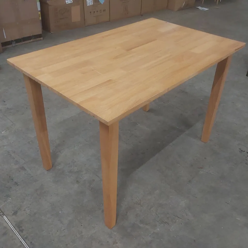 BOWERBANK DINING TABLE SIZE: H75 X L110 X W70CM